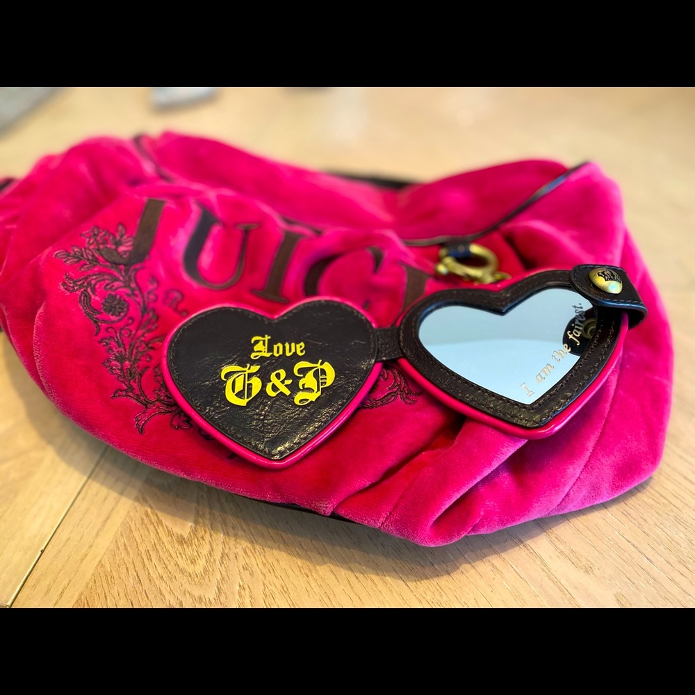 Juicy Couture Velvet Handbag